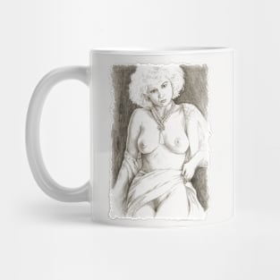 Female Nude, figure study Mug